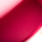 Hermes Horseshoe Stamp (HSS) Rose Confetti Verso Epsom Sellier Kelly 28cm Gold Hardware