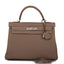 Hermes Kelly Retourne 32 Etoupe Togo Palladium Hardware