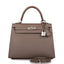 Hermes Etain Epsom Sellier Kelly 25cm Palladium Hardware