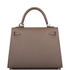 Hermes Etain Epsom Sellier Kelly 25cm Palladium Hardware