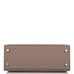 Hermes Etain Epsom Sellier Kelly 25cm Palladium Hardware