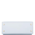 Hermes Bleu Brume Epsom Sellier Kelly 25cm Gold Hardware