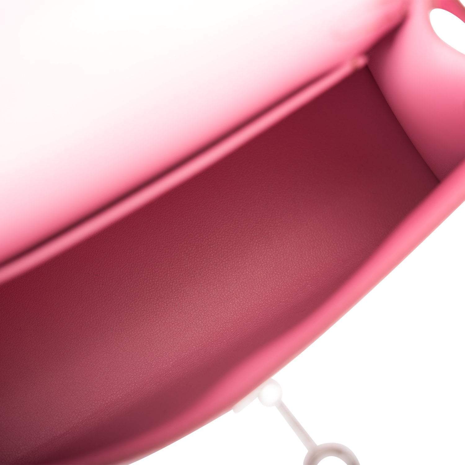 Hermes Bubblegum 5p Epsom Sellier Kelly 20cm Palladium Hardware