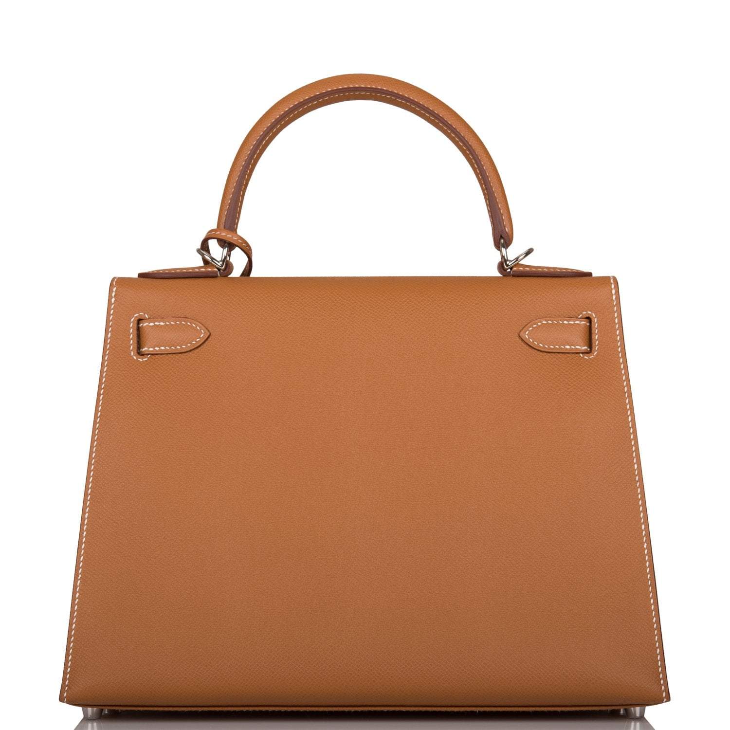 Hermes Gold Epsom Sellier Kelly 28cm Palladium Hardware