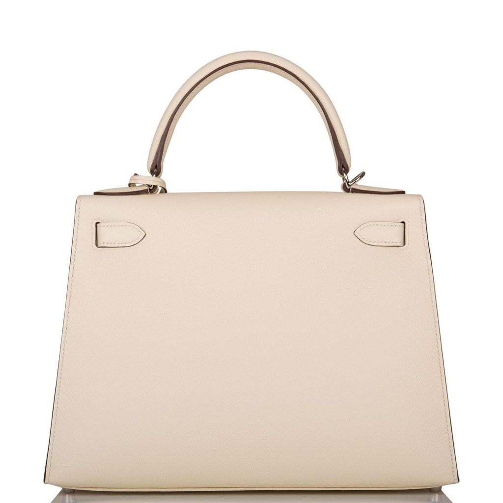 Hermes Nata Verso Epsom Sellier Kelly 28cm Palladium Hardware