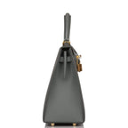 Hermes Vert Amande Epsom Sellier Kelly 25cm Gold Hardware