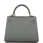 Hermes Vert Amande Epsom Sellier Kelly 25cm Gold Hardware