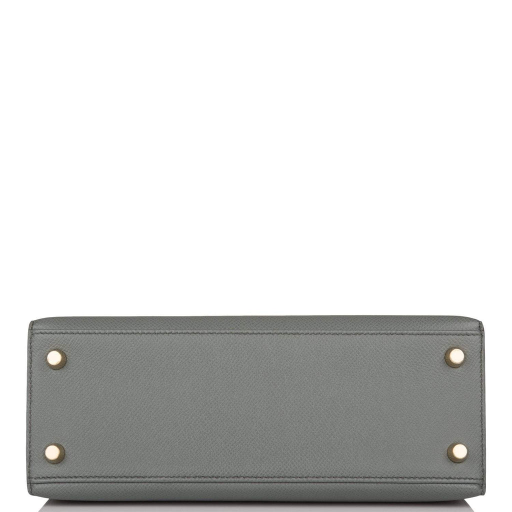 Hermes Vert Amande Epsom Sellier Kelly 25cm Gold Hardware