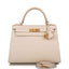 Hermes Craie Epsom Sellier Kelly 28cm Gold Hardware