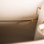 Hermes Craie Epsom Sellier Kelly 28cm Gold Hardware