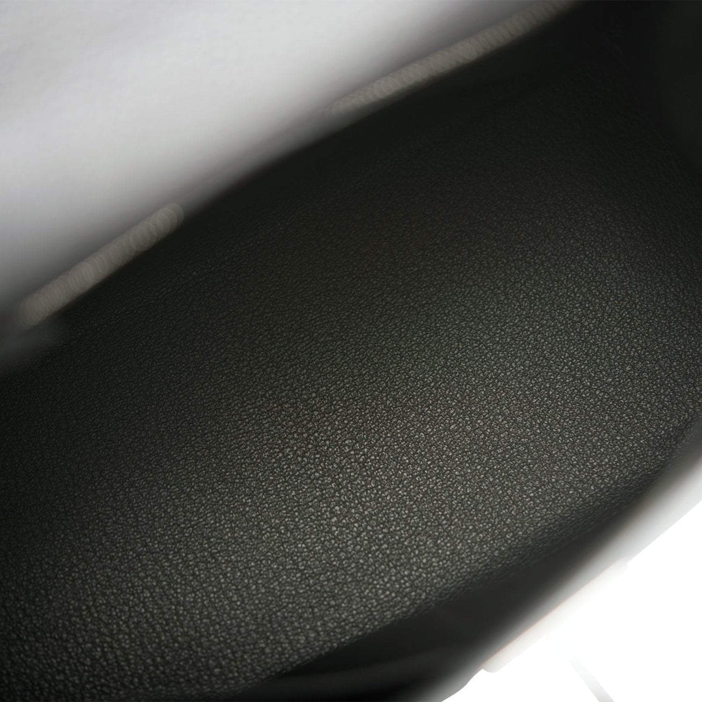 Hermes Black Togo Retourne Kelly 28cm Palladium Hardware