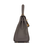Hermes Etain Togo Retourne Kelly 25cm Gold Hardware
