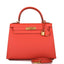 Hermes Capucine Epsom Sellier Kelly 28cm Gold Hardware