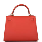 Hermes Capucine Epsom Sellier Kelly 28cm Gold Hardware