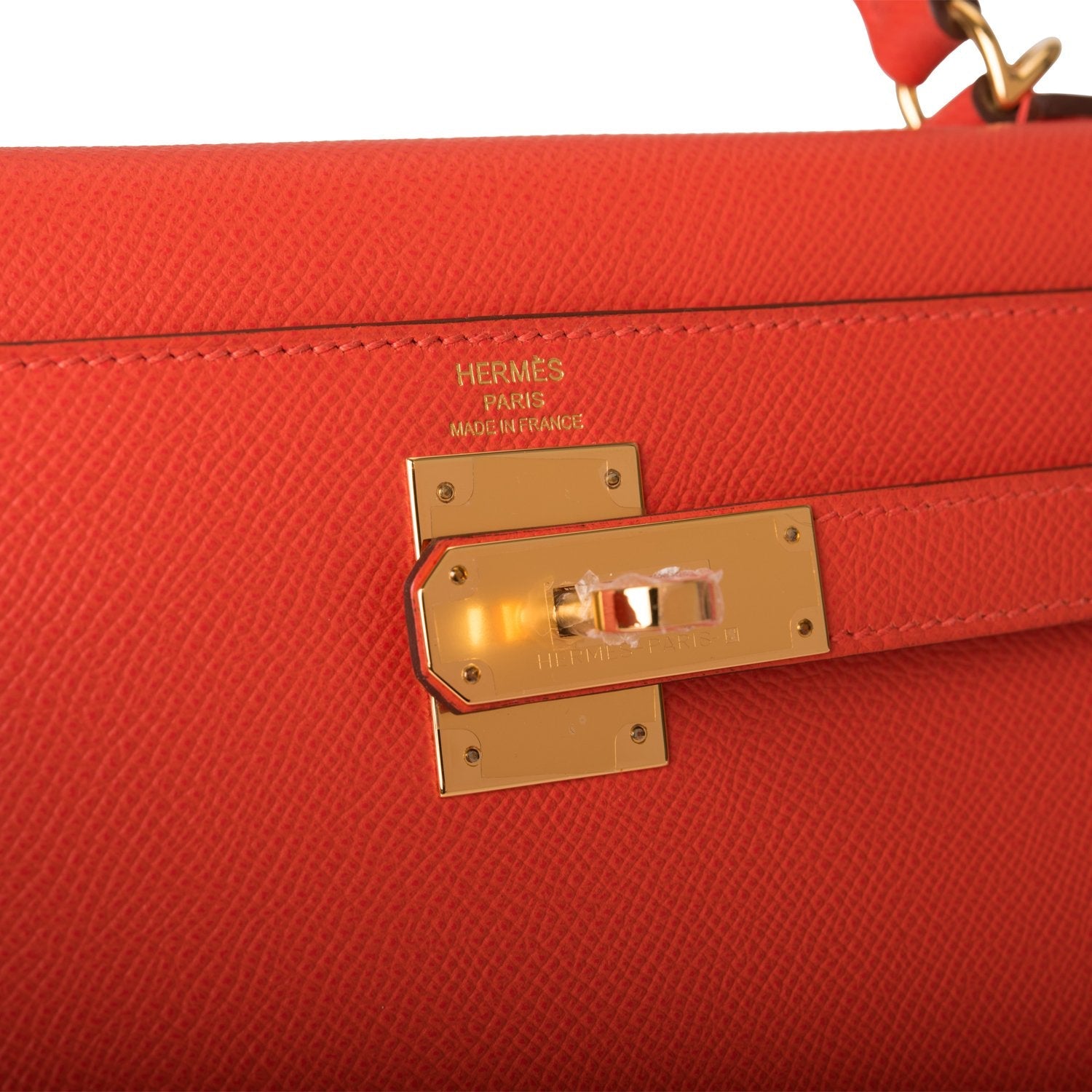 Hermes Capucine Epsom Sellier Kelly 28cm Gold Hardware