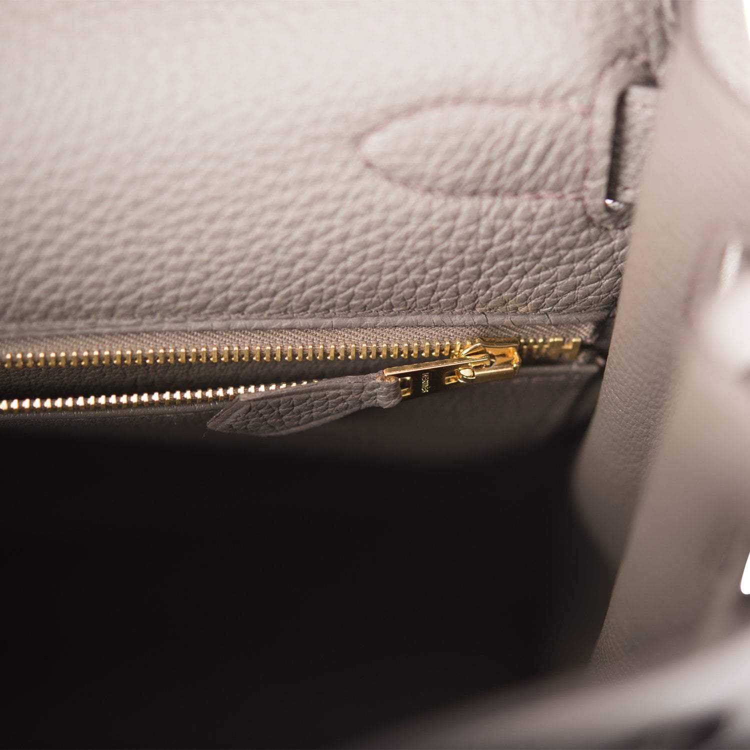 Hermes Kelly Retourne 32 Etain Togo Gold Hardware
