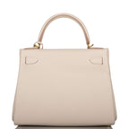 Hermes Craie Togo Retourne Kelly 28cm Gold Hardware