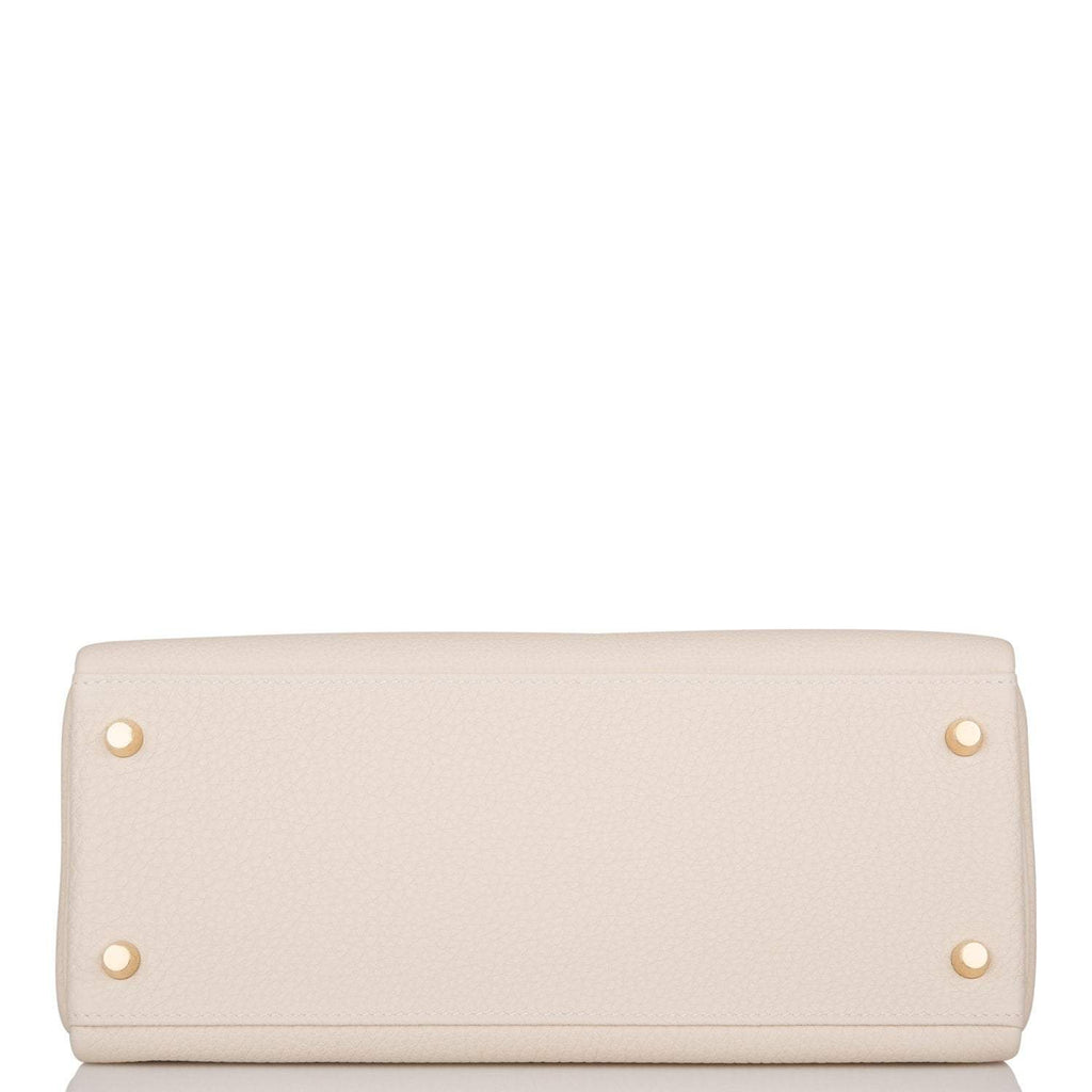 Hermes Craie Togo Retourne Kelly 28cm Gold Hardware