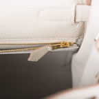 Hermes Kelly Retourne 32 Gris Perle Togo Gold Hardware