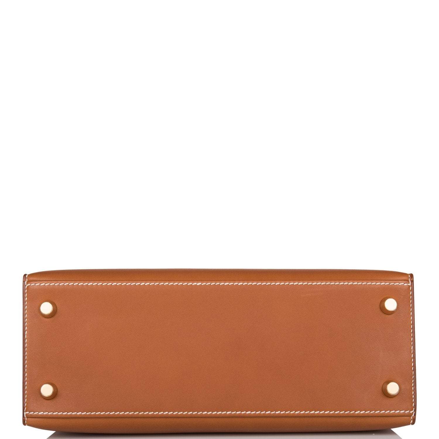 Hermes Kelly Sellier 25 Fauve Barenia Gold Hardware