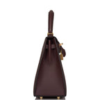 Hermes Kelly Sellier 25 Rouge Sellier Epsom Gold Hardware