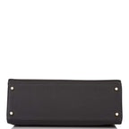 Hermes Black Togo Retourne Kelly 35cm Gold Hardware
