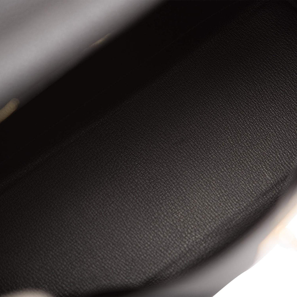 Hermes Black Togo Retourne Kelly 35cm Gold Hardware