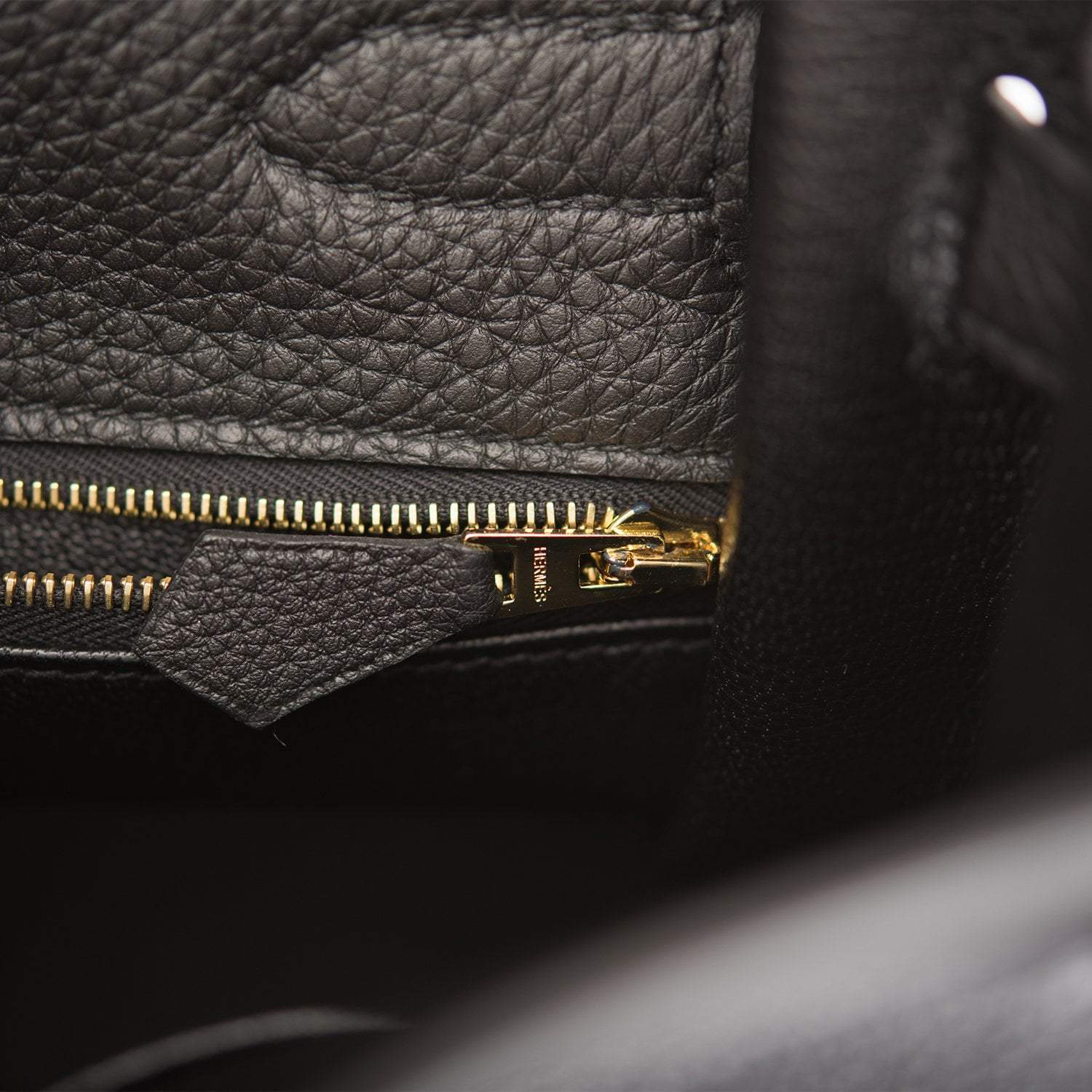 Hermes Black Togo Retourne Kelly 35cm Gold Hardware