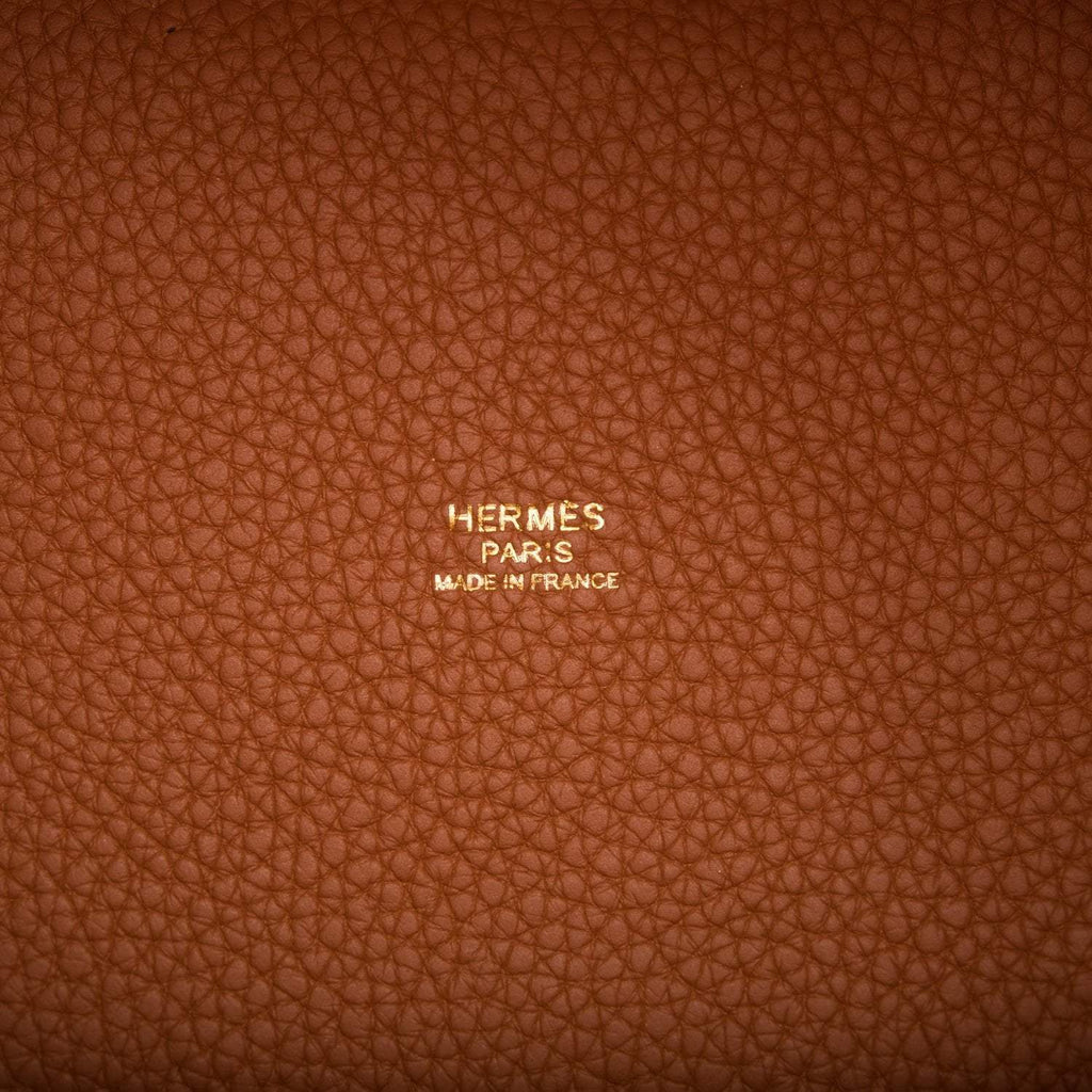 Hermes Picotin Lock 18 Gold Clemence Gold Hardware