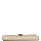 Hermes Beton Matte Alligator Bearn Wallet Palladium Hardware