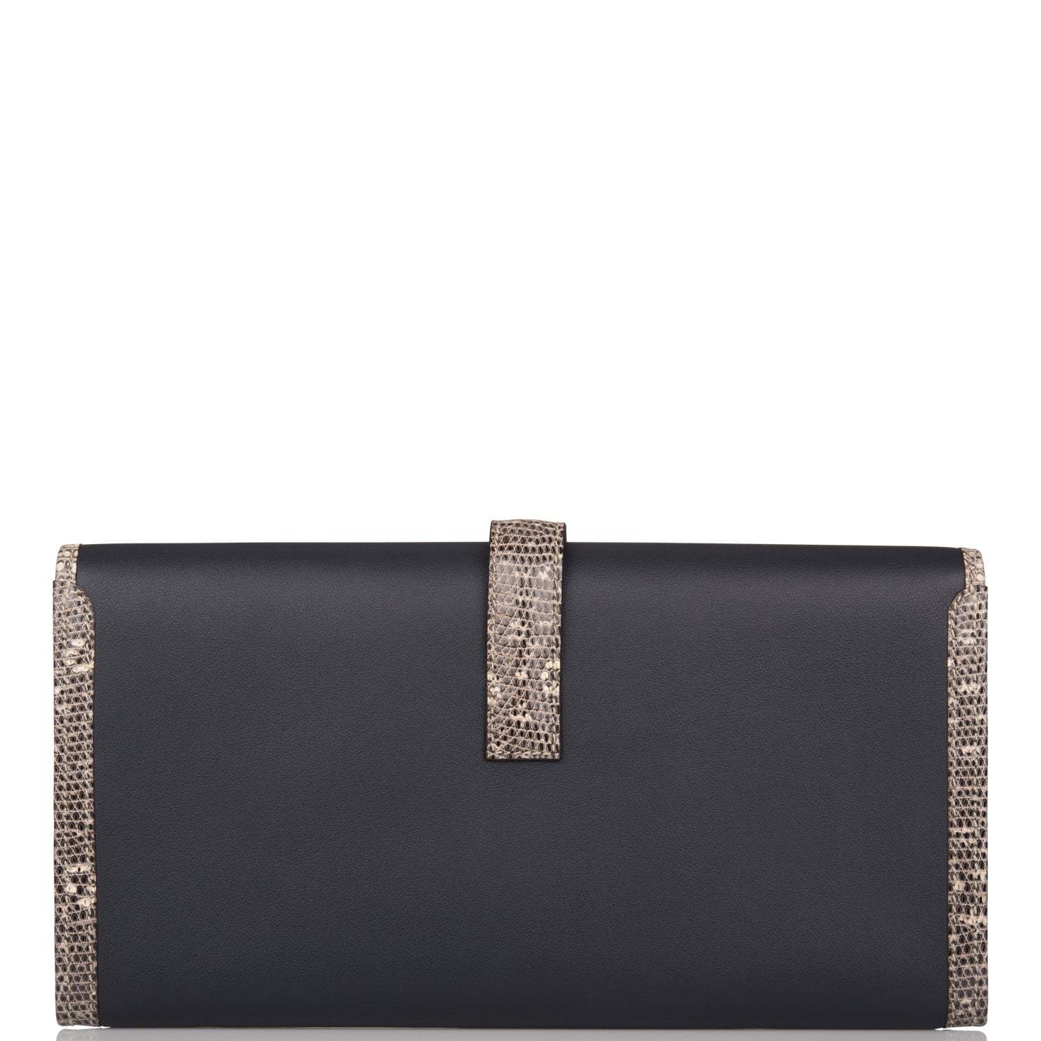 Hermes Jige Elan 29 Bleu Indigo Swift and Ombre Lizard