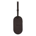 HARLOW LUGGAGE TAG PEBBLE DARK BROWN