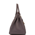 Hermes Etain Togo Birkin 35cm Gold Hardware
