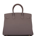 Hermes Etain Togo Birkin 35cm Gold Hardware