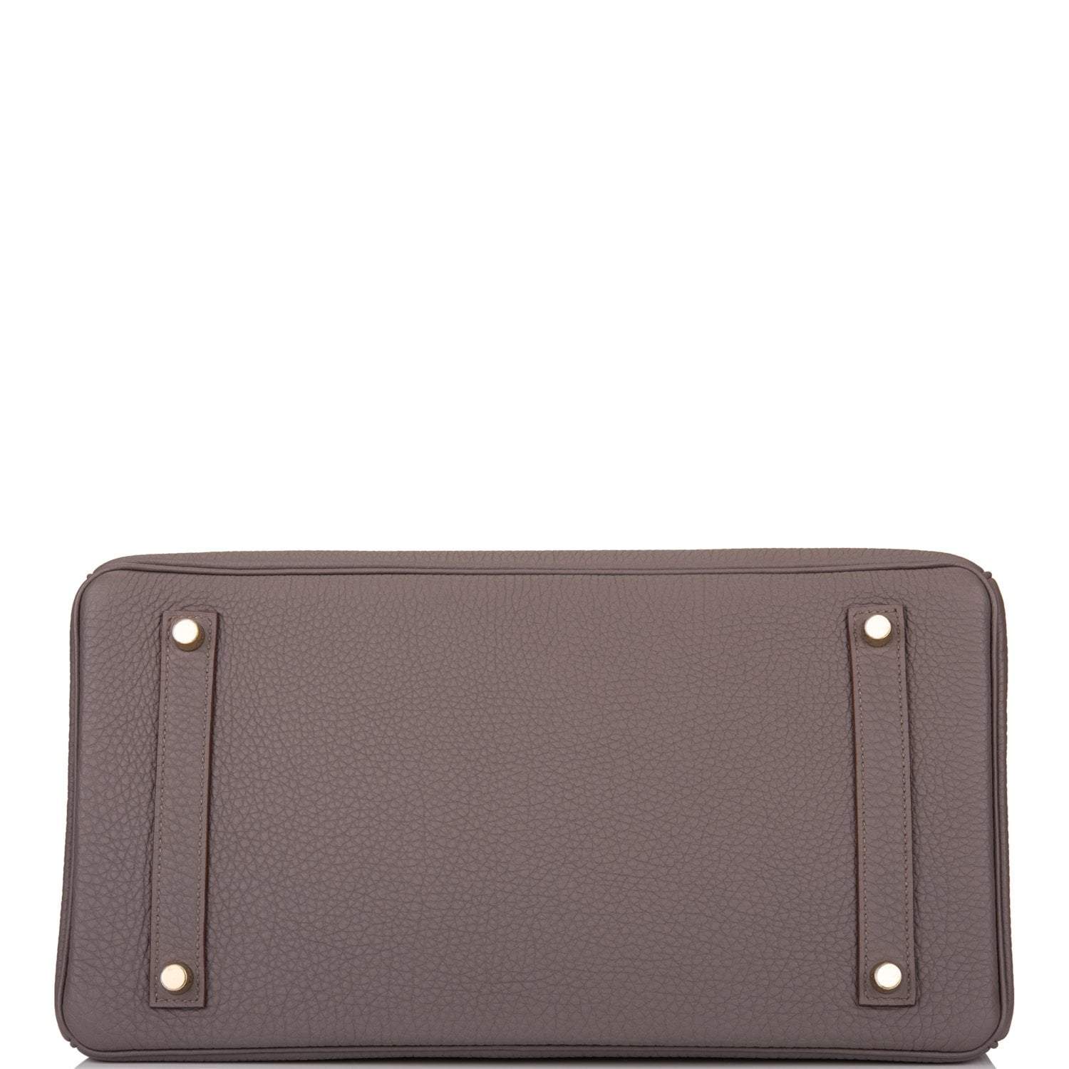 Hermes Etain Togo Birkin 35cm Gold Hardware