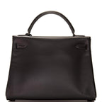 Hermes SO Black Box Retourne Kelly 32cm Black Hardware
