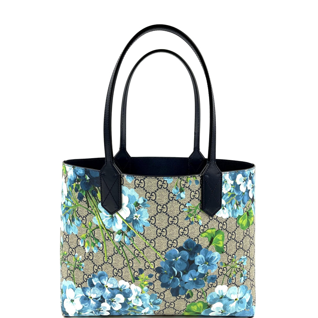 Small Reversible GG Blooms Tote