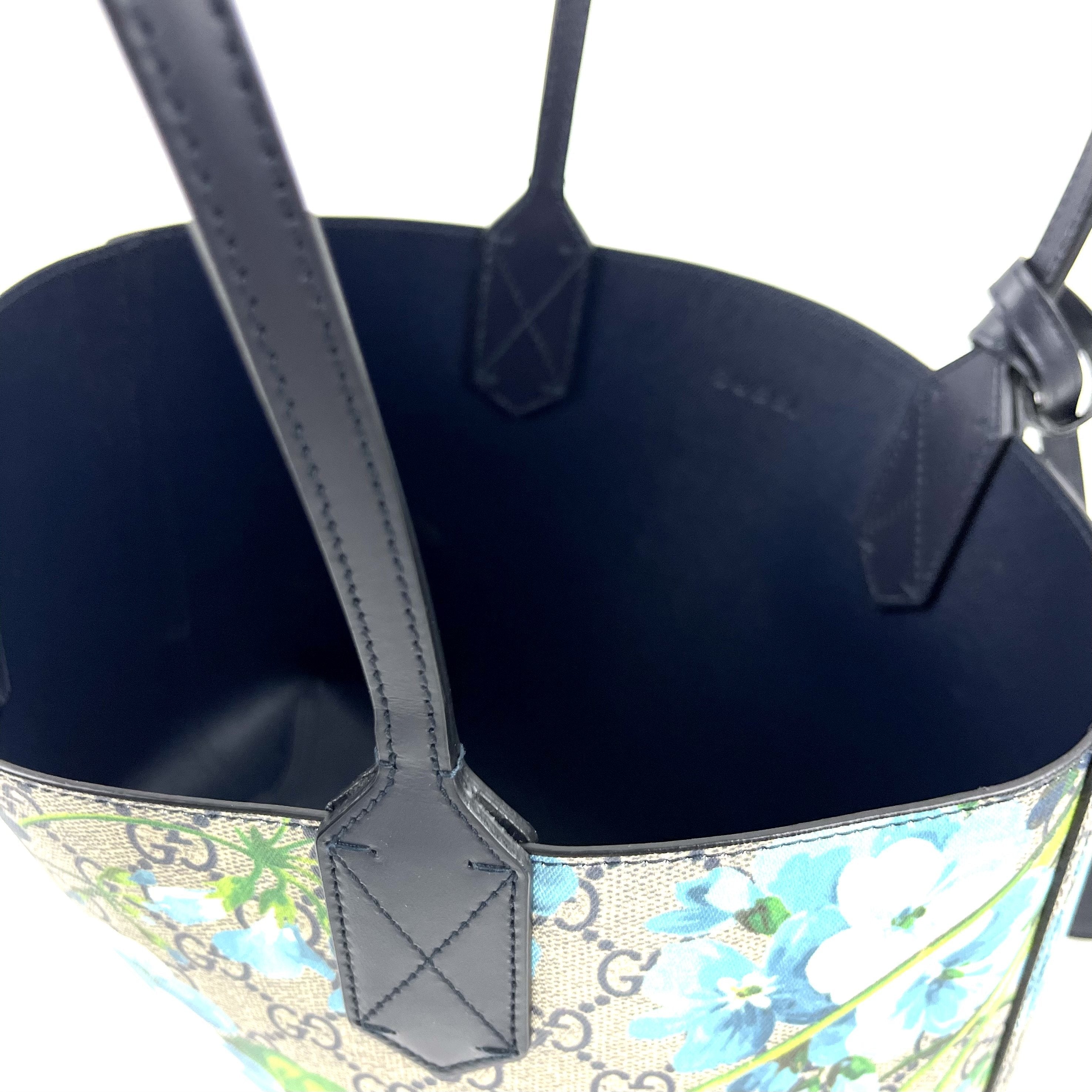 Small Reversible GG Blooms Tote