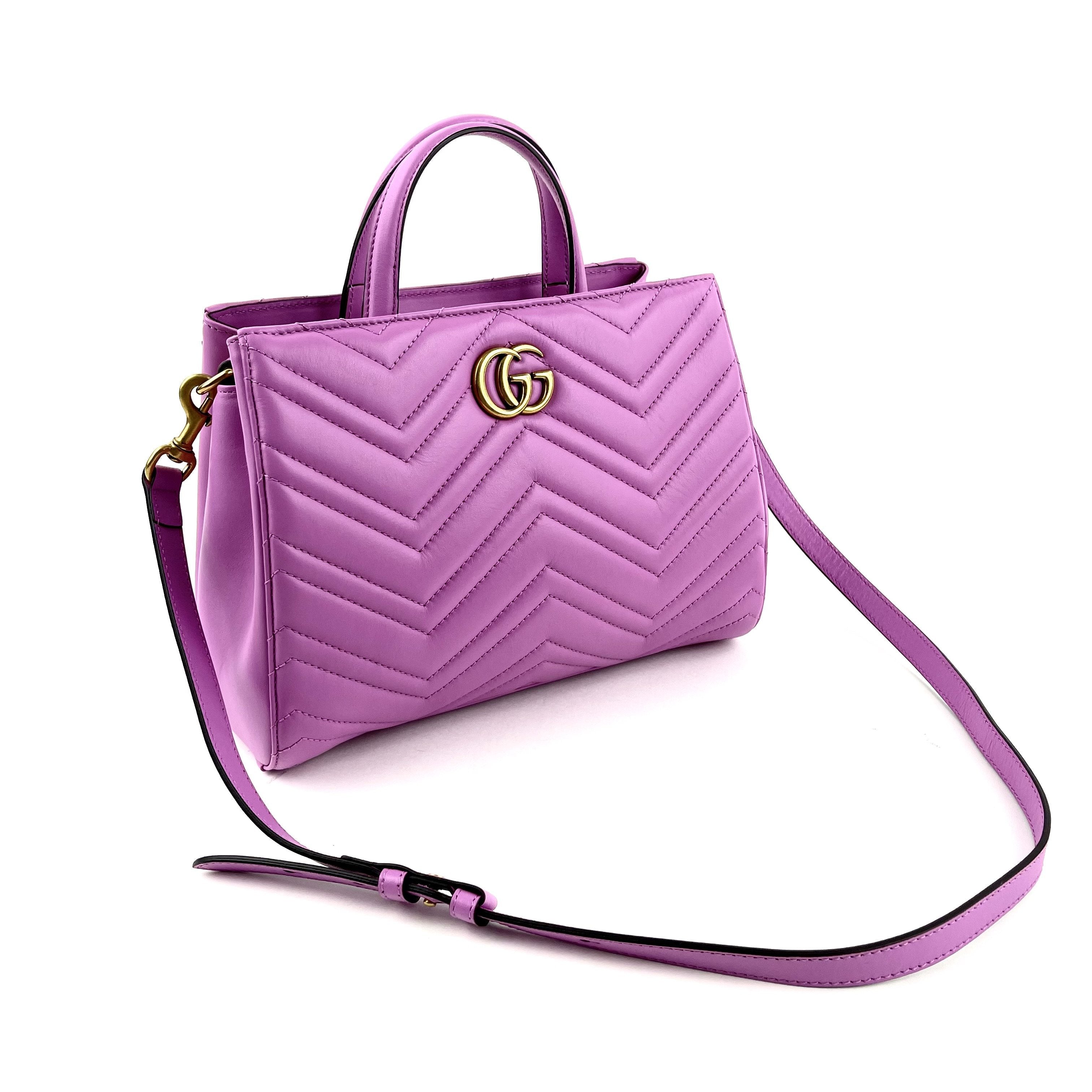 Small GG Marmont Top Handle Bag