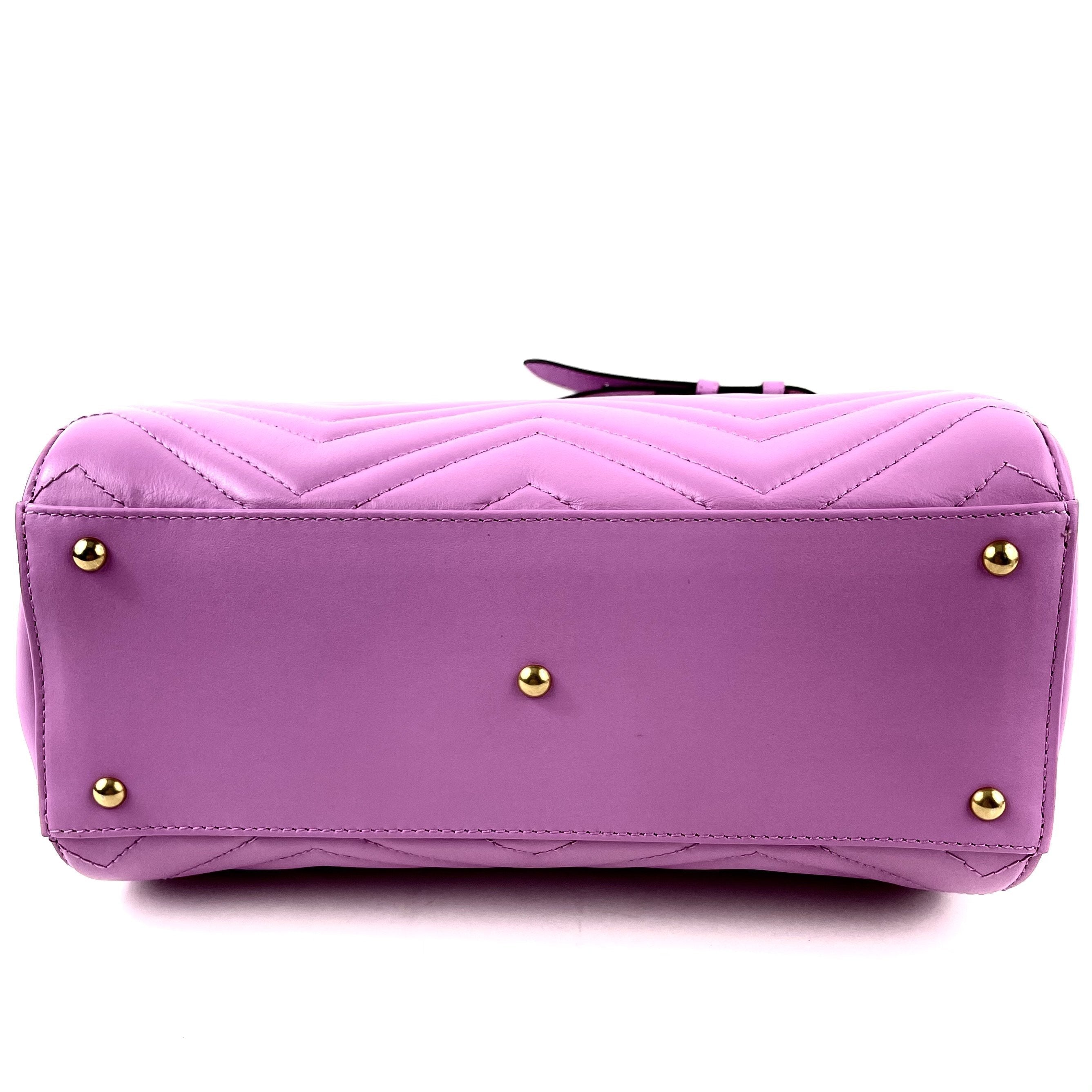 Small GG Marmont Top Handle Bag