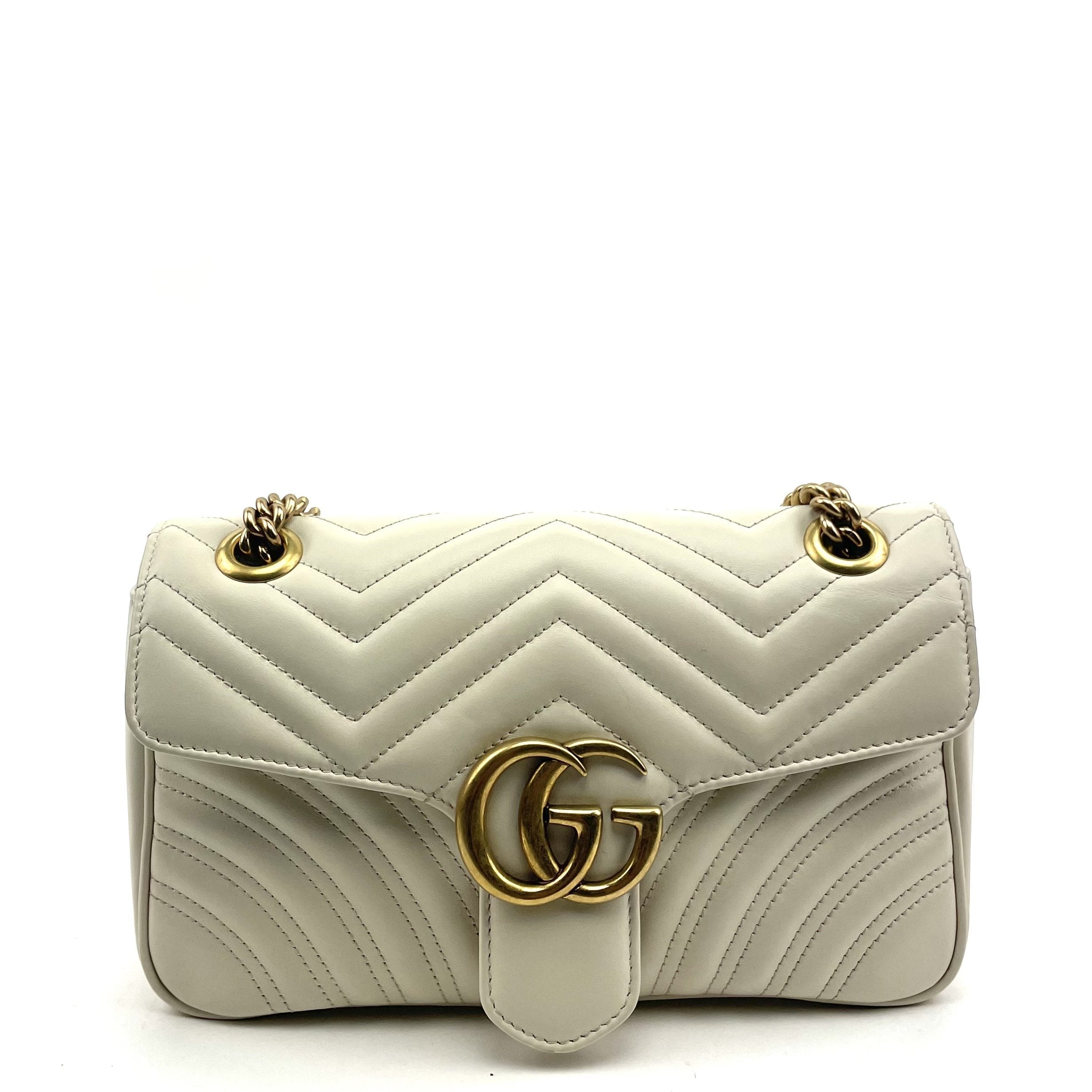 Medium GG Marmont Matelassé Shoulder Bag