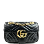 GG Marmont Small Matelassé Shoulder Bag