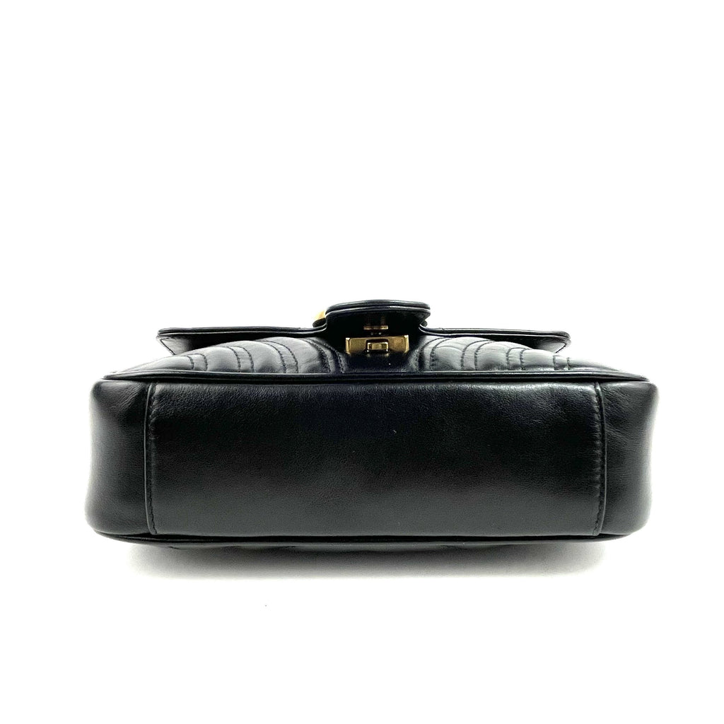 GG Marmont Small Matelassé Shoulder Bag