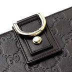 Guccissima Leather Abbey Wallet Brown