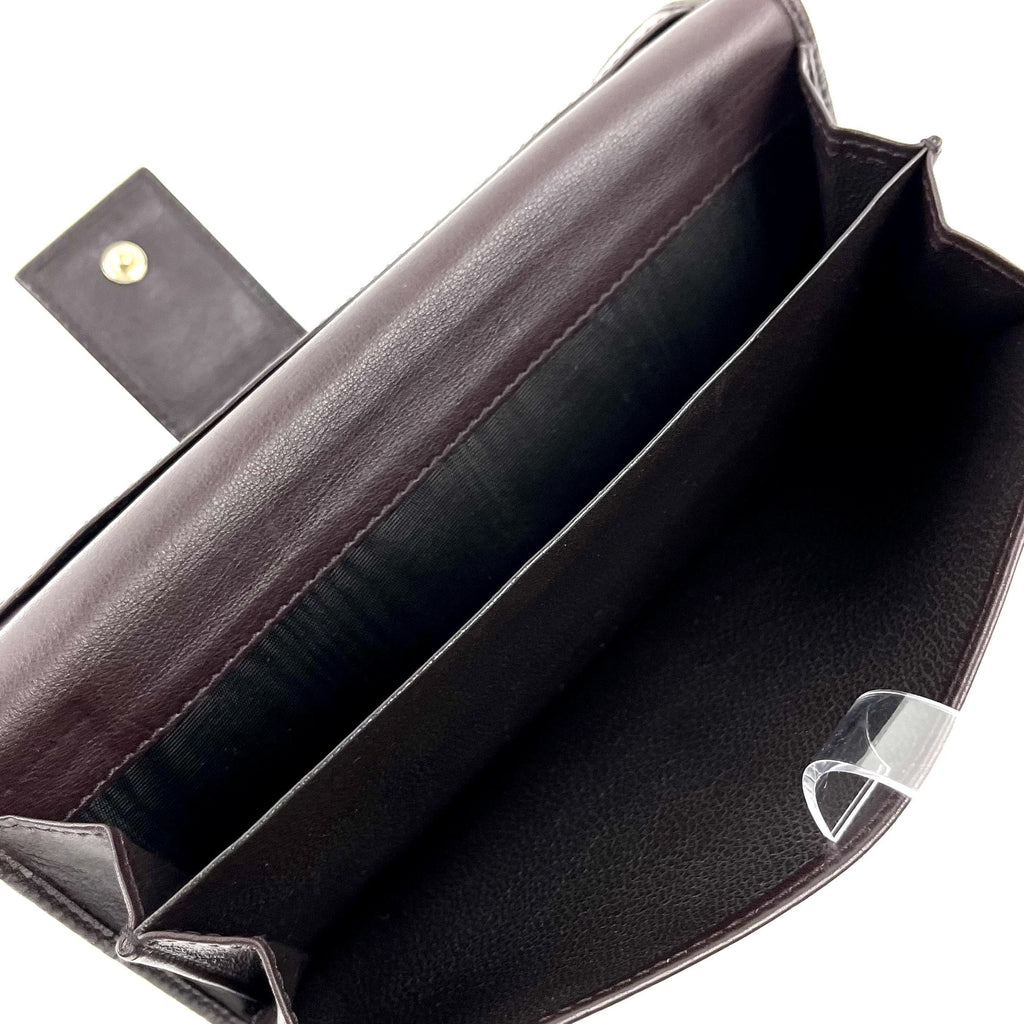 Guccissima Leather Abbey Wallet Brown