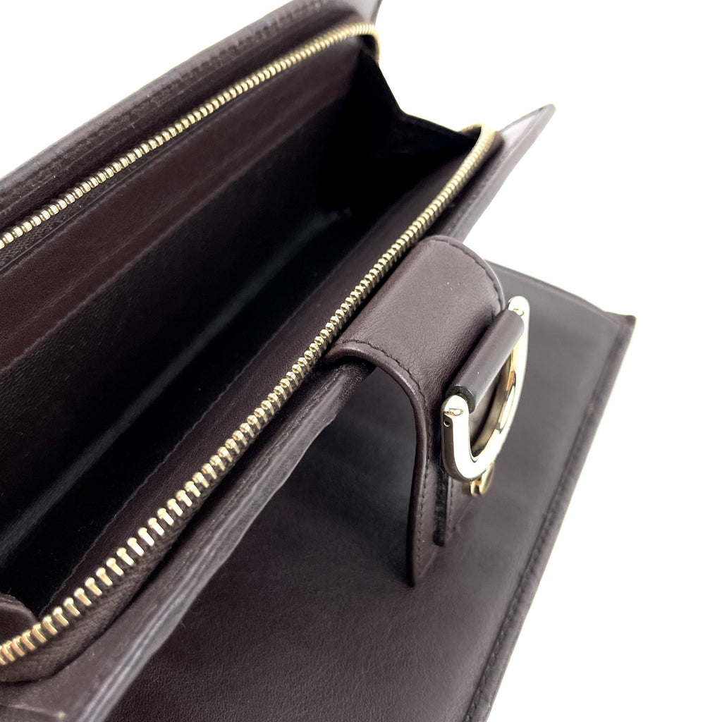 Guccissima Leather Abbey Wallet Brown