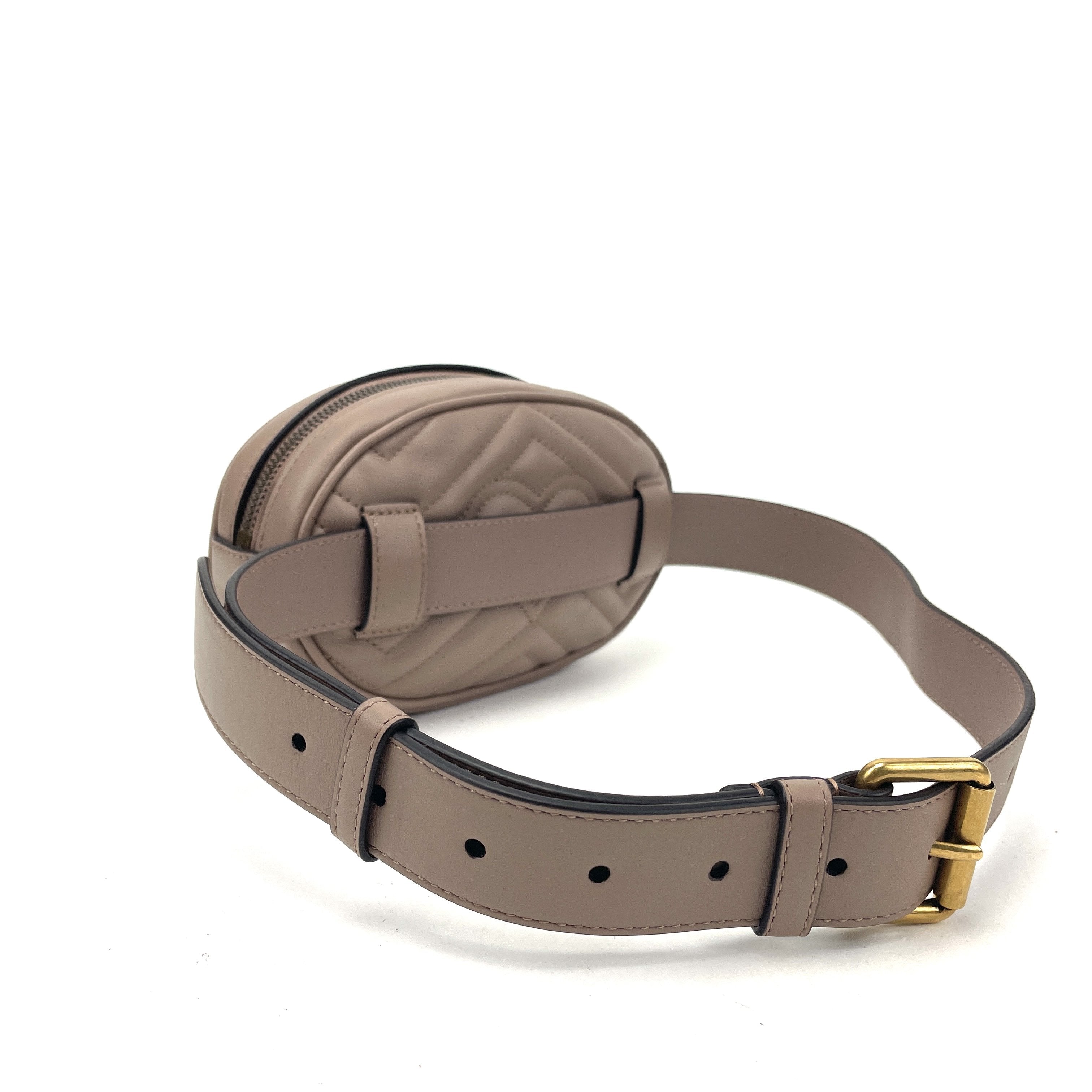 GG Marmont Matelassé Belt Bag
