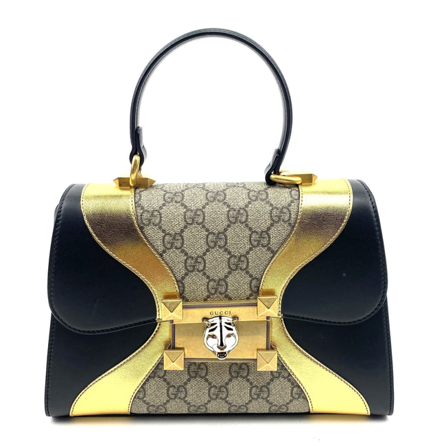 GG Supreme Small Osiride Top Handle Bag Hover Image