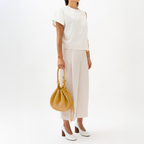 INA BAG MEDIUM PEBBLE BISQUE