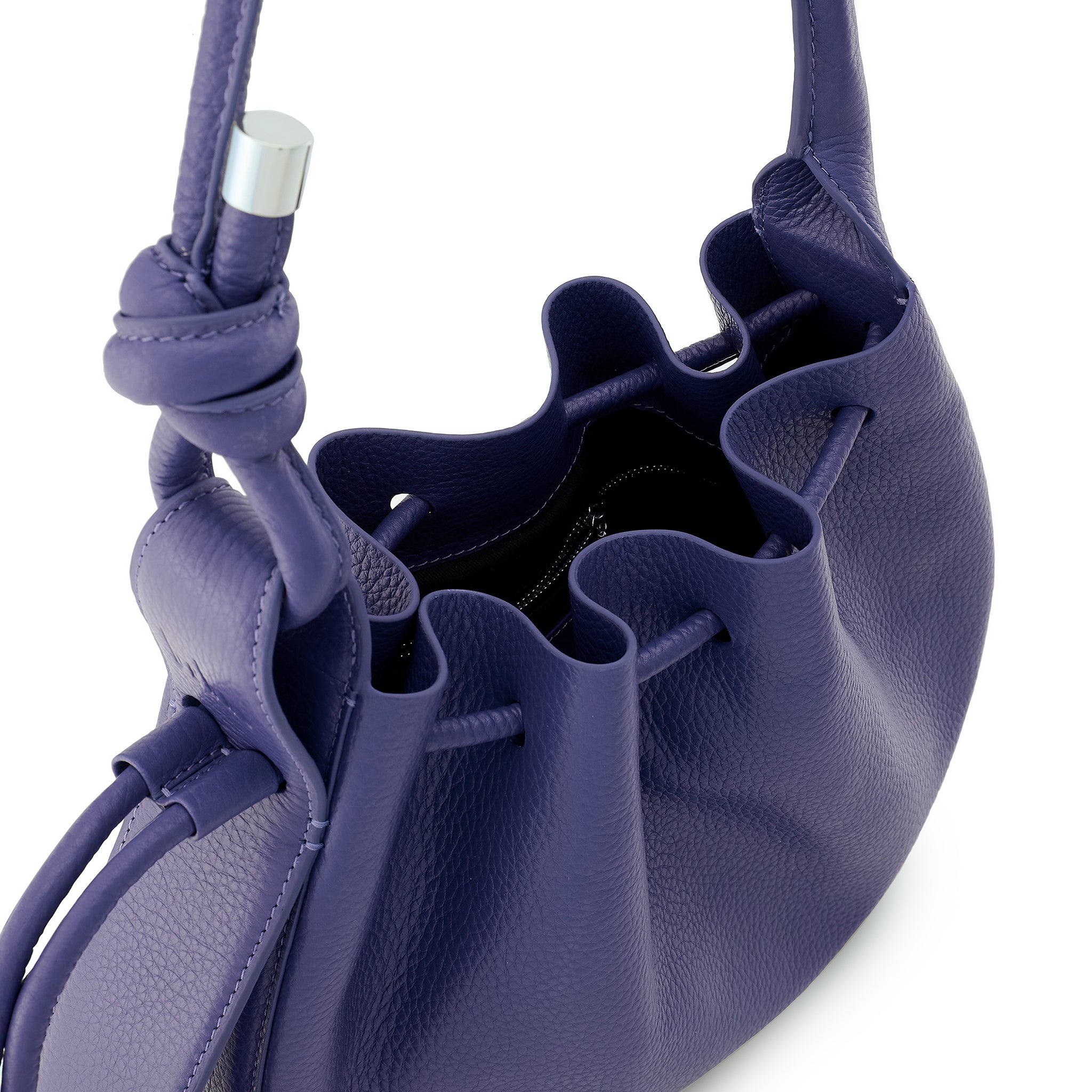 INA BAG MEDIUM PEBBLE INDIGO